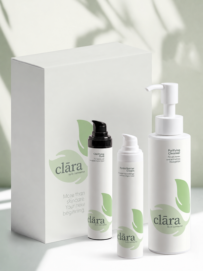 clāra Pflegeroutine in 3 Schritten